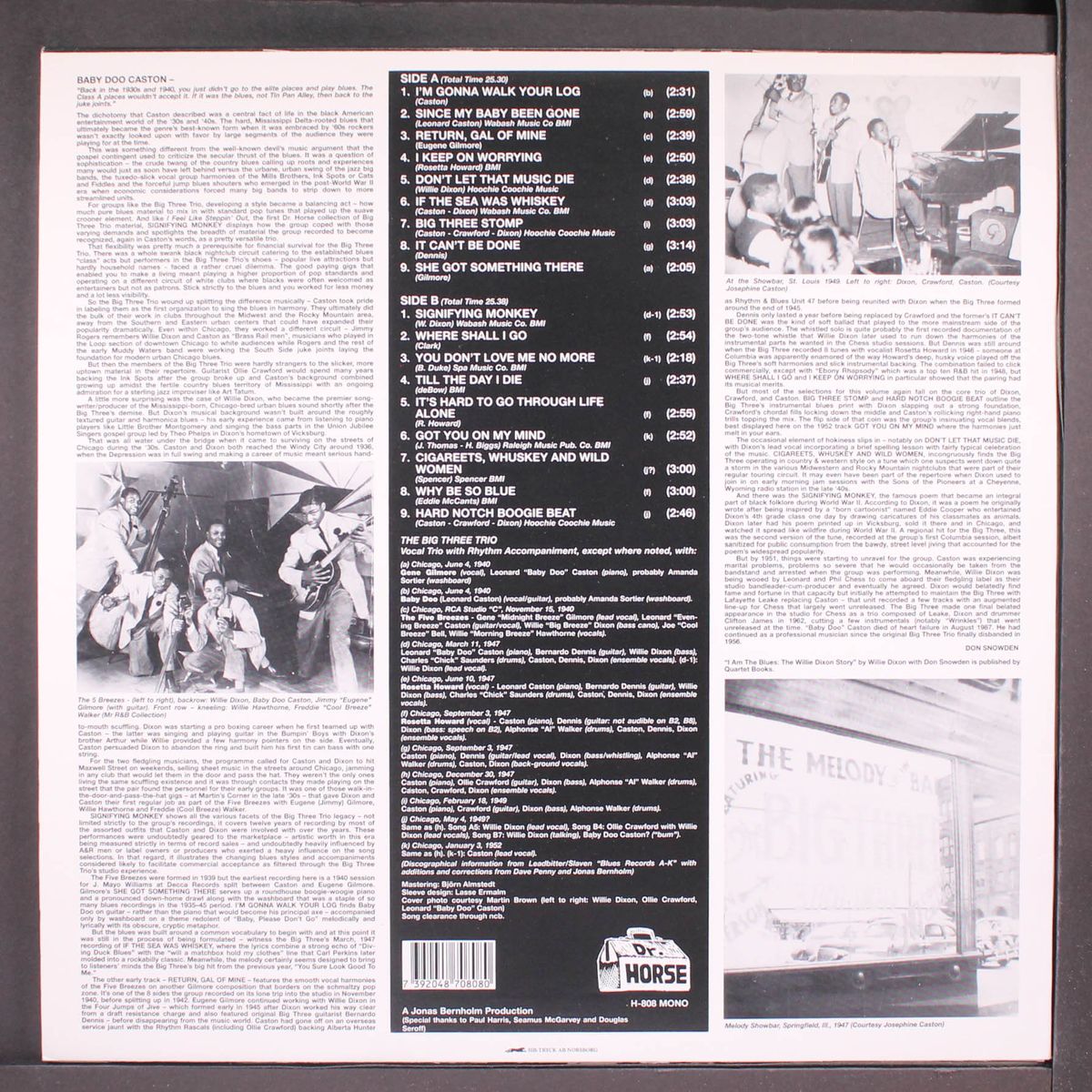 signifying monkey by BIG THREE TRIO