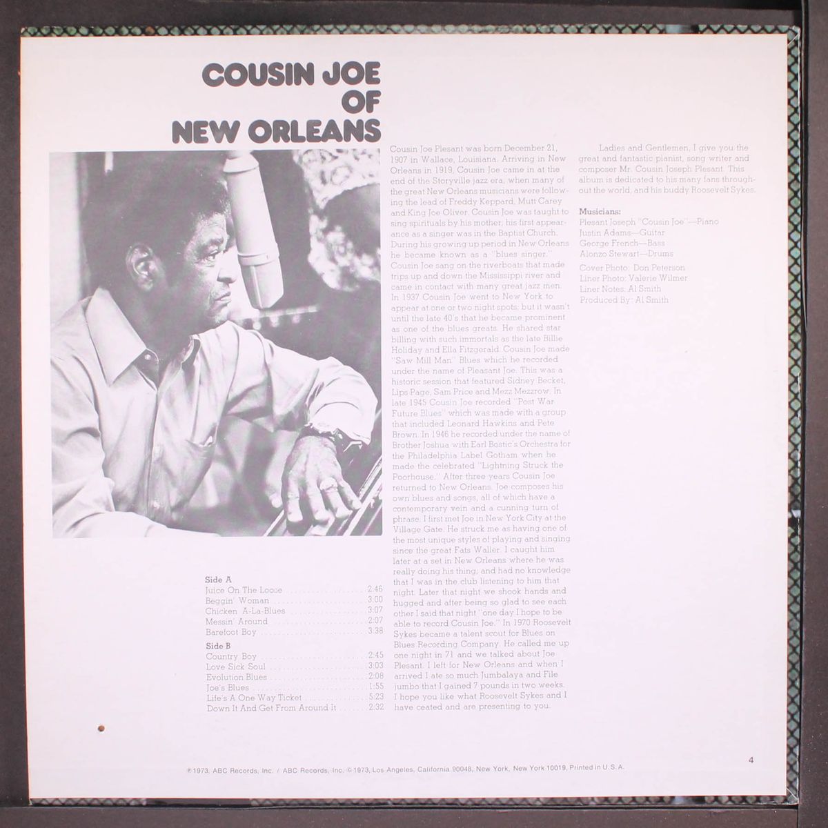 of new orleans by COUSIN JOE