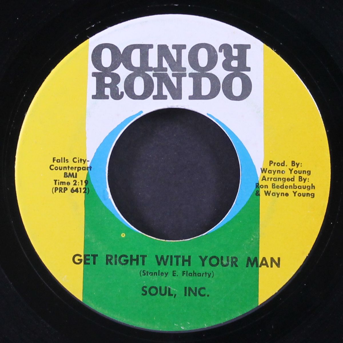 been down so long / get right with your man by SOUL, INC.