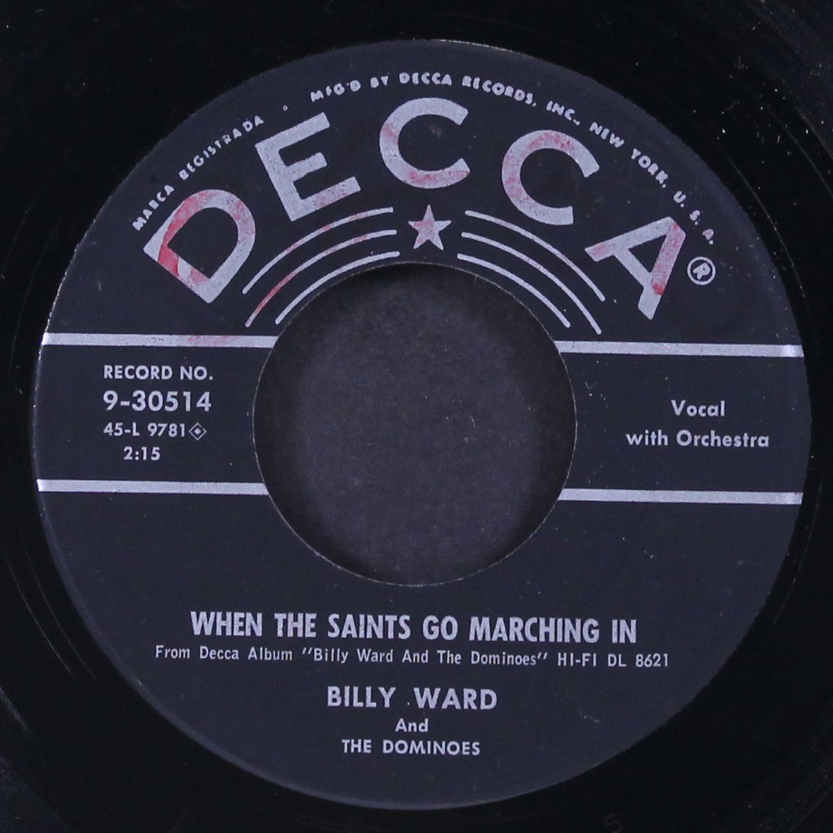 september song / when the saints go marching in by BILLY WARD & DOMINOES