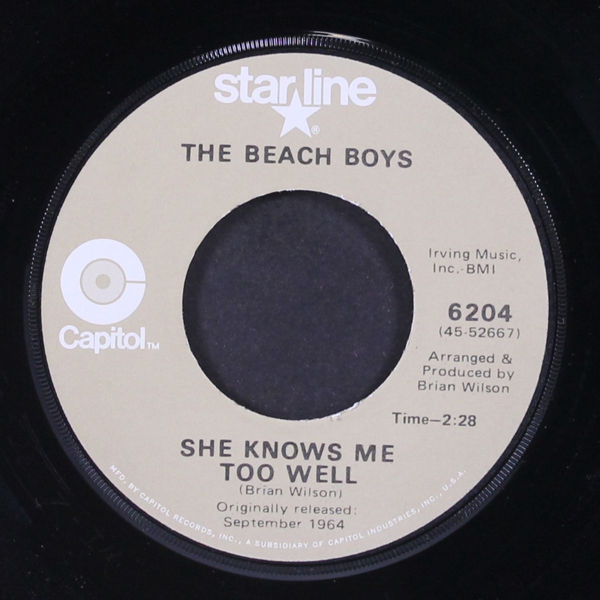 when i grow up / she knows me too well by BEACH BOYS