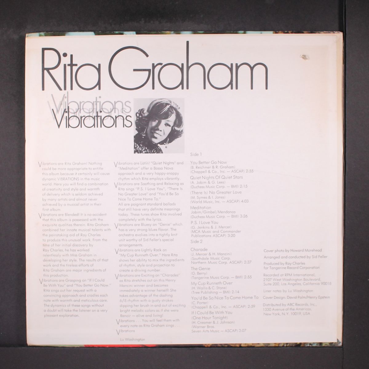 vibrations by RITA GRAHAM