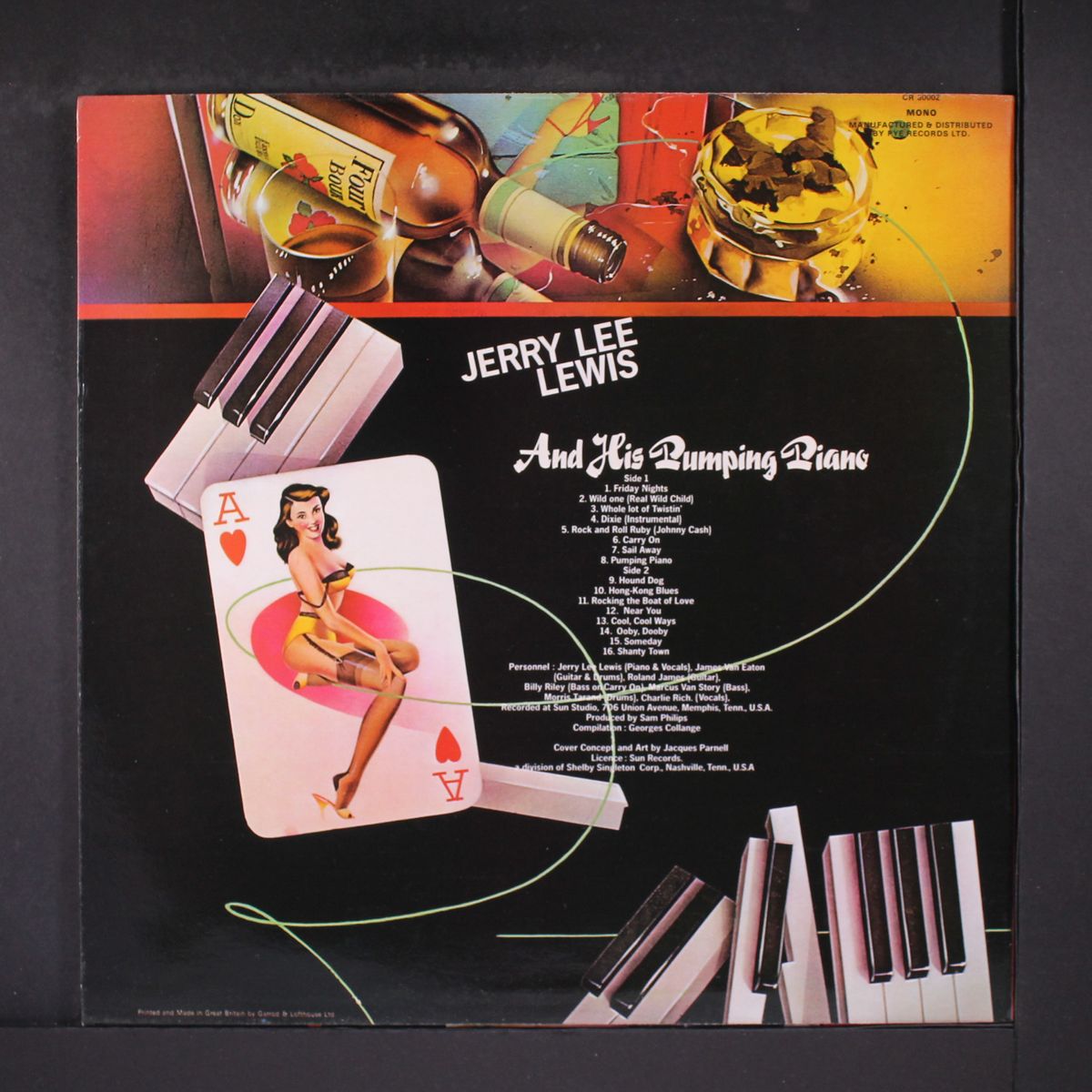 and his pumping piano by JERRY LEE LEWIS