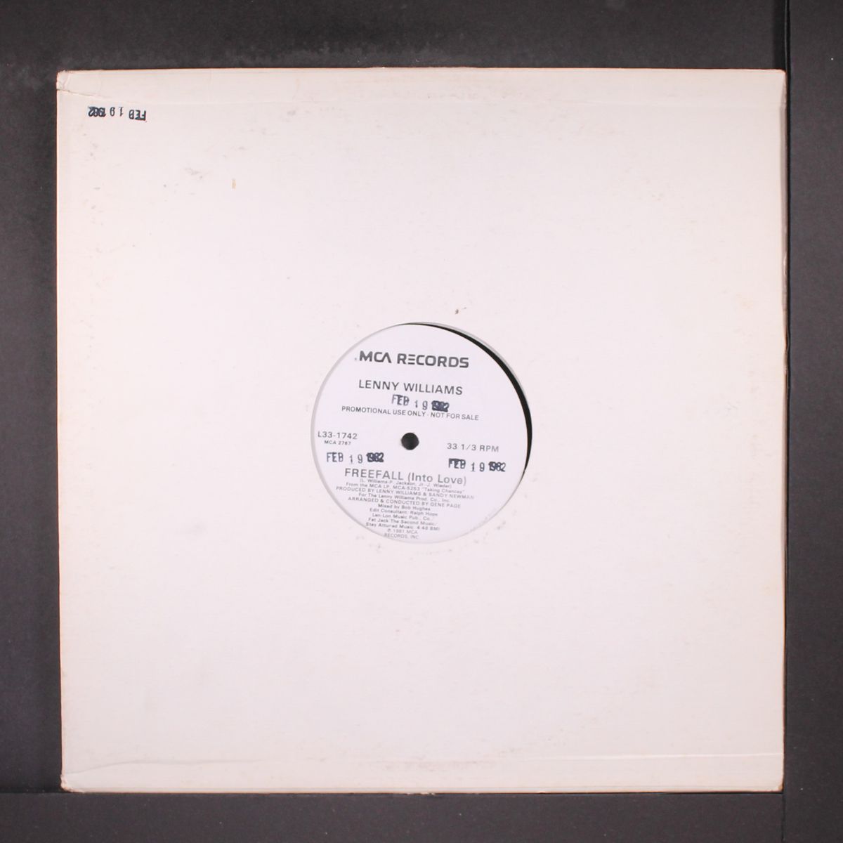 freefall (into love) by LENNY WILLIAMS