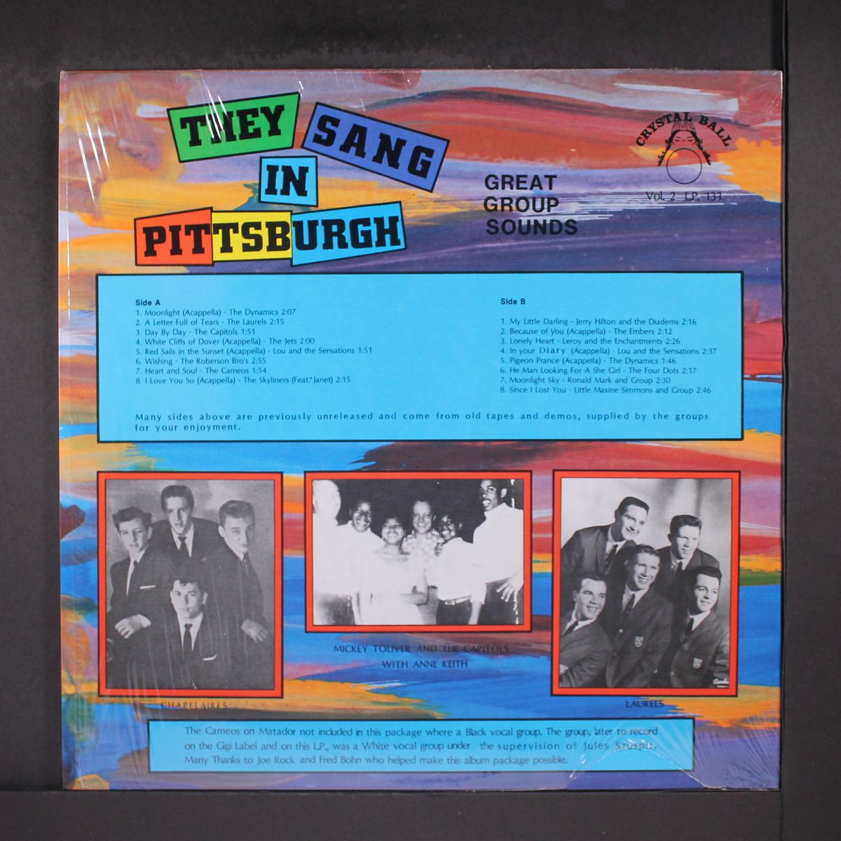 they sang in pittsburgh, vol. 2 by VARIOUS