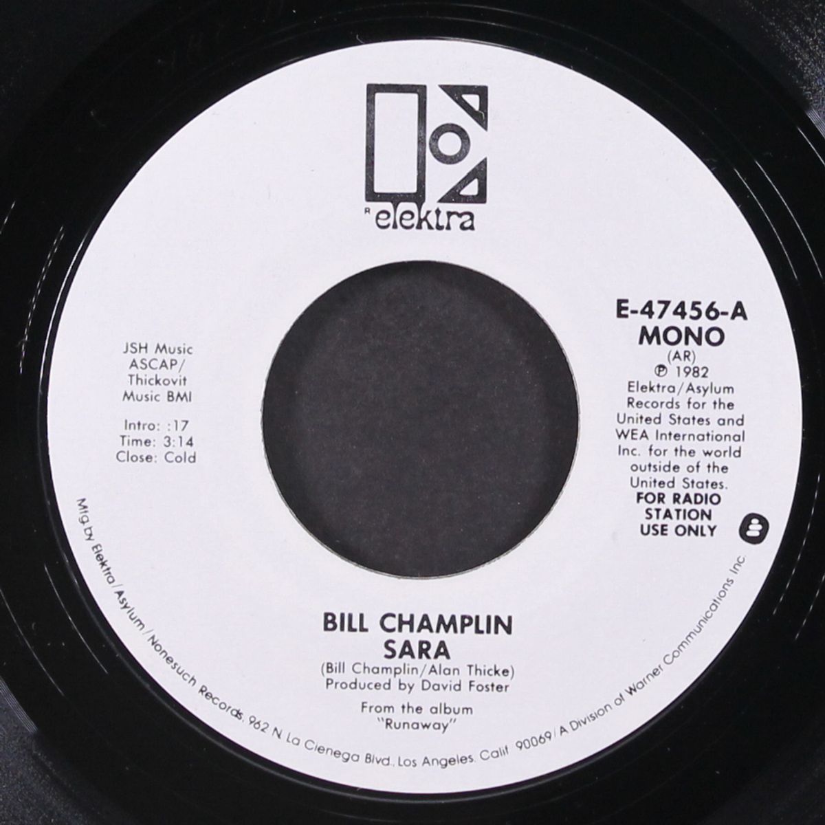 sara / mono by BILL CHAMPLIN