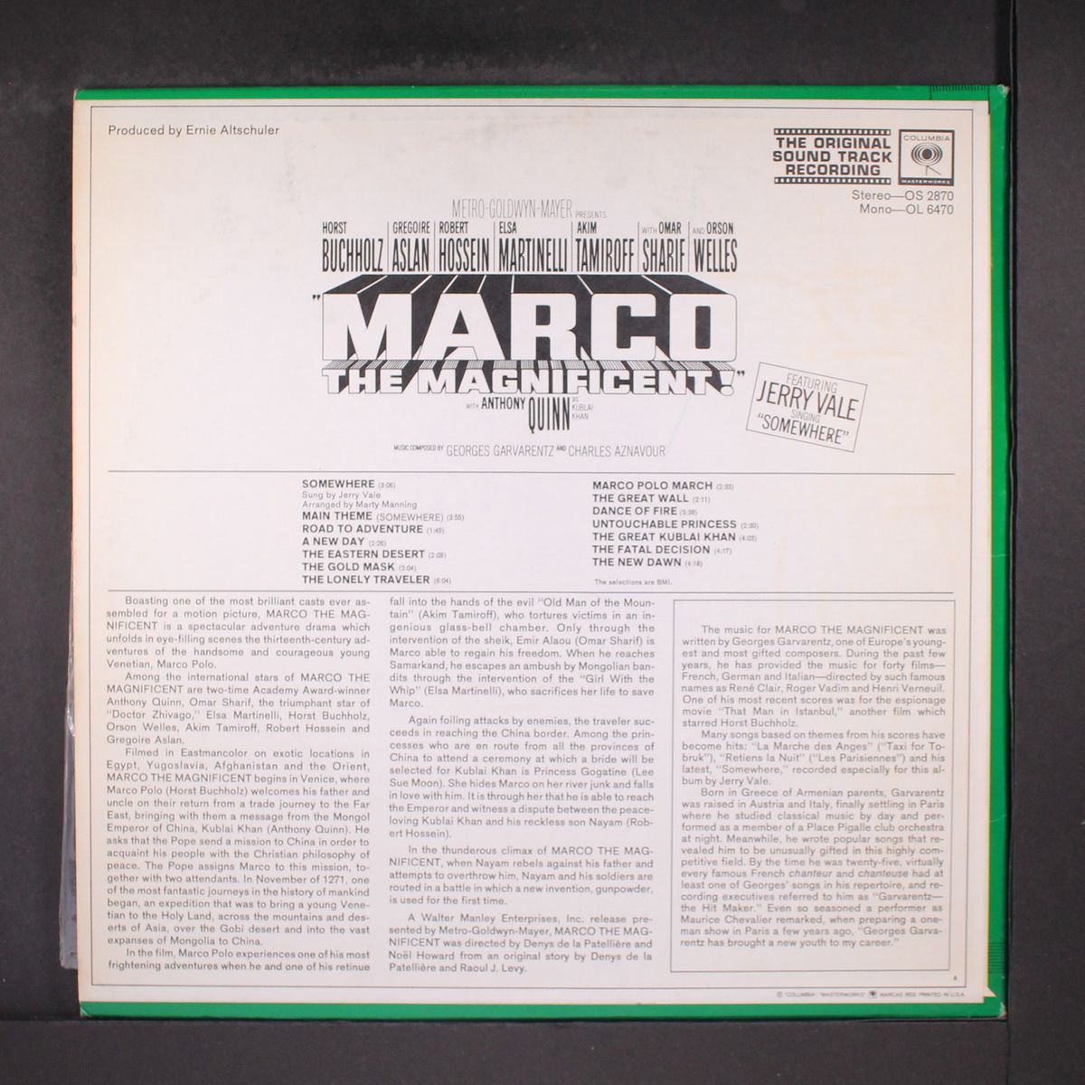 marco the magnificent by SOUNDTRACK