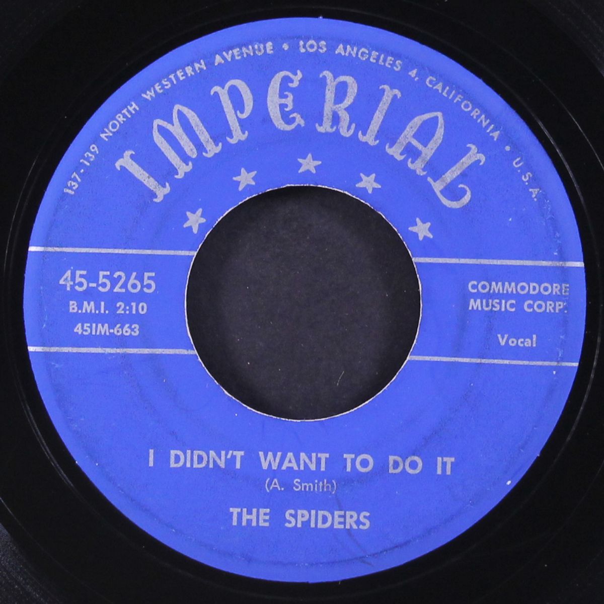 i didn't want to do it / you're the one by SPIDERS