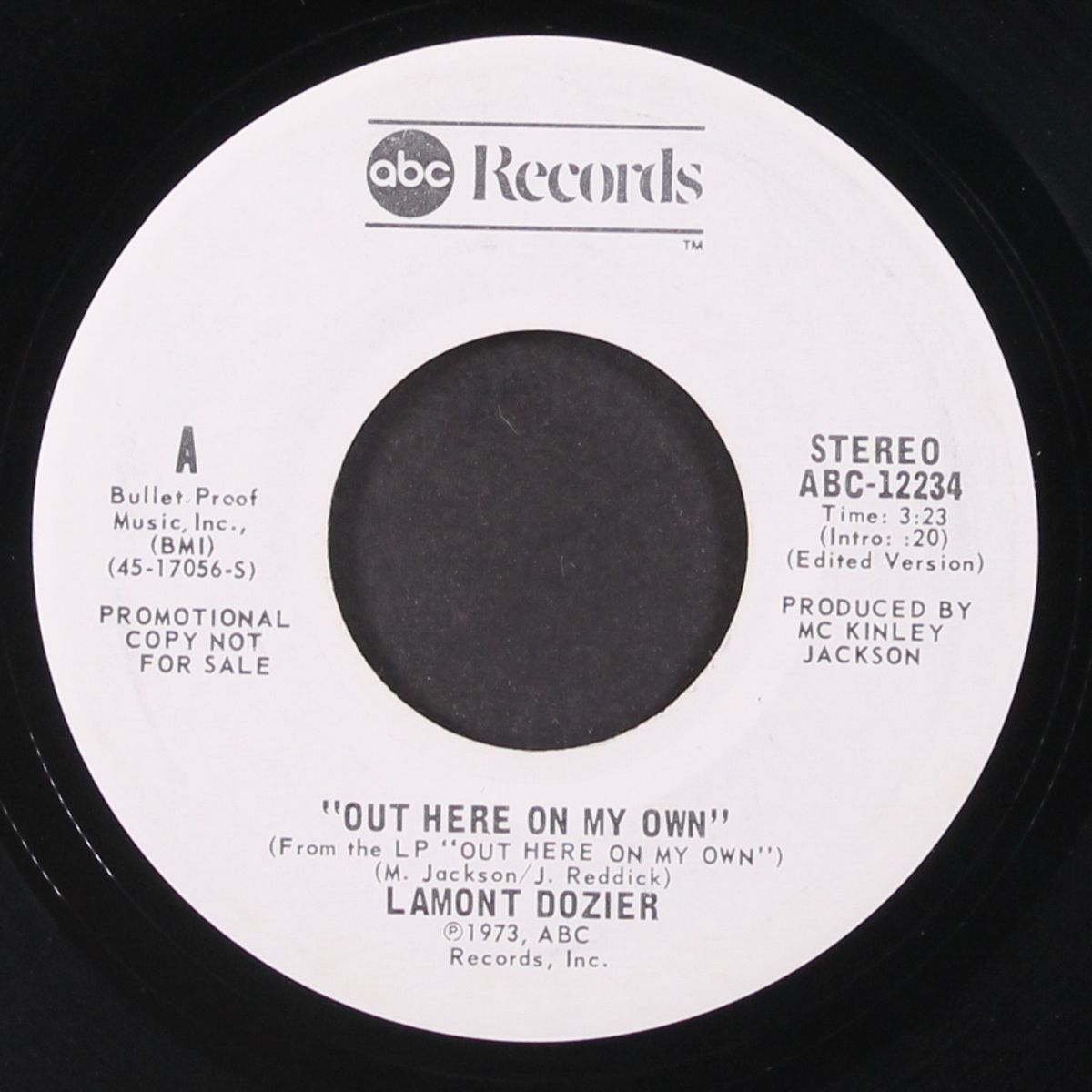out here on my own / same by LAMONT DOZIER