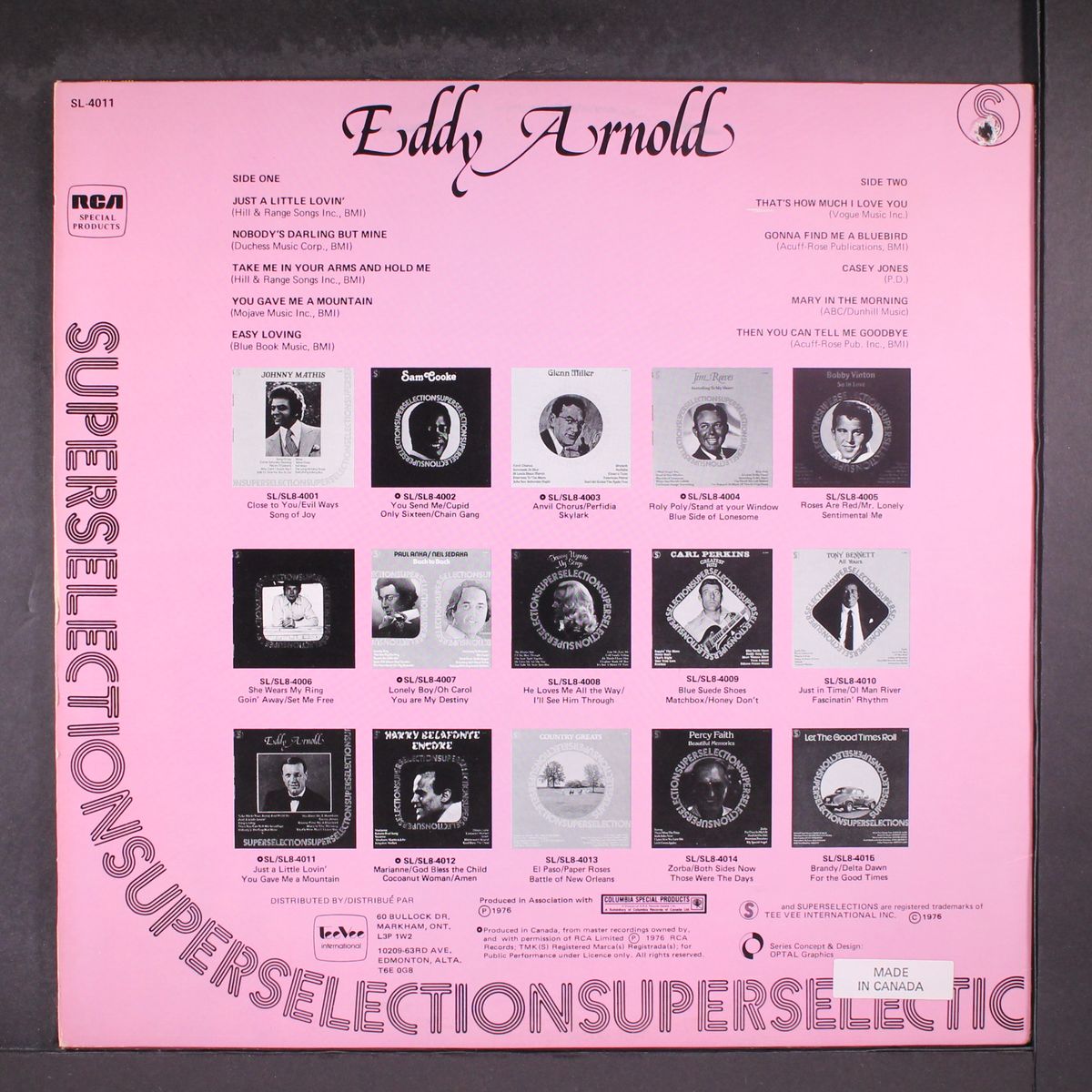 superselection by EDDY ARNOLD