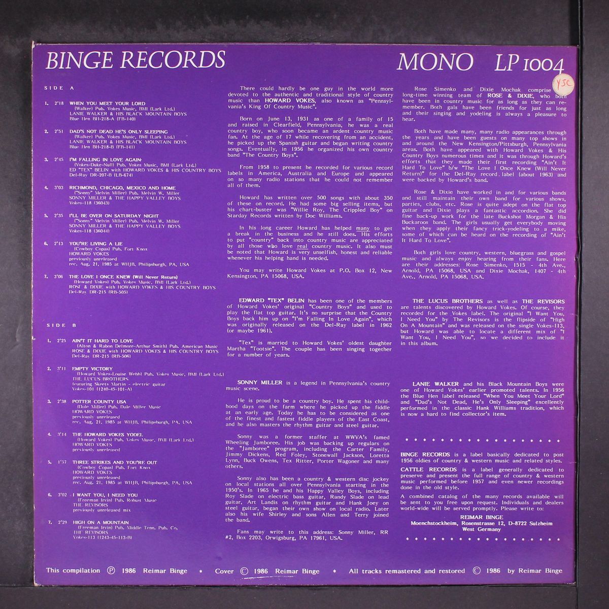 strictly country music from the usa by VARIOUS