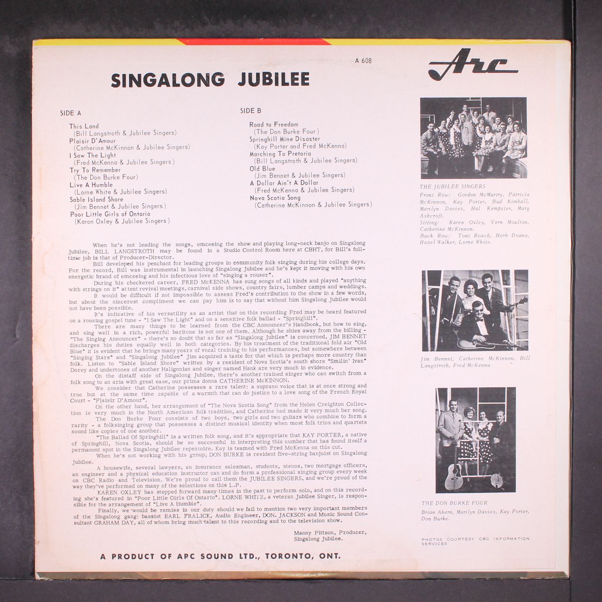 cbc-tv singalong jubilee by VARIOUS