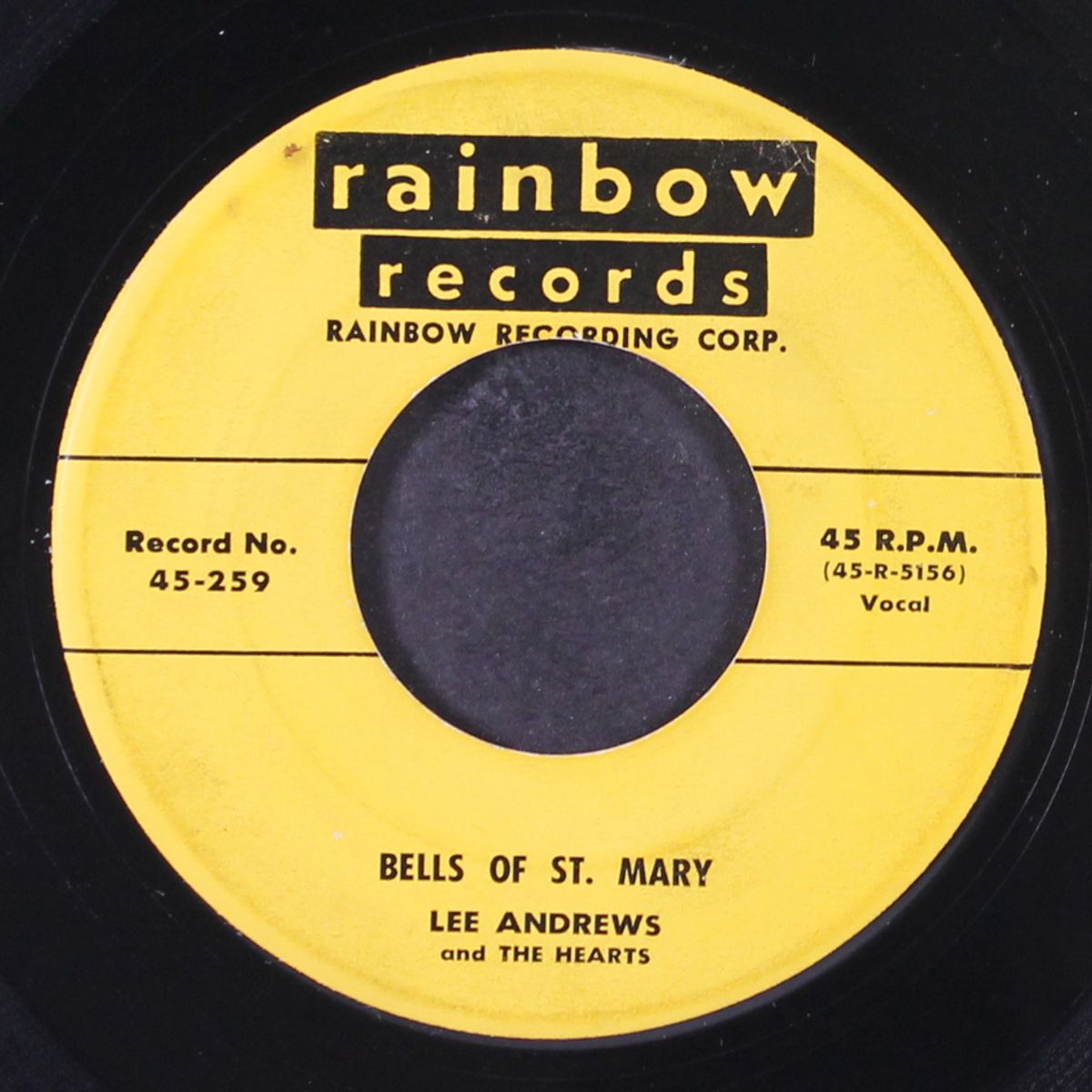 bells of st. mary / the fairest by LEE ANDREWS & HEARTS