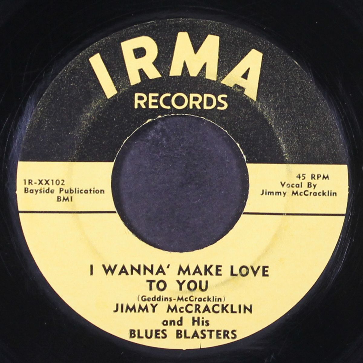 i wanna make love to you / you're the one by JIMMY MCCRACKLIN