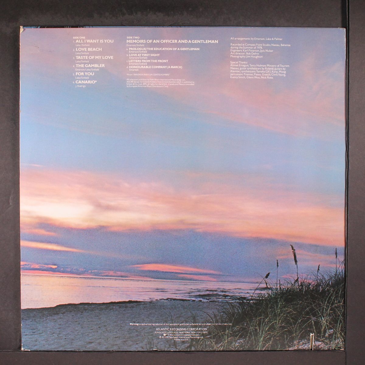 love beach by EMERSON, LAKE & PALMER