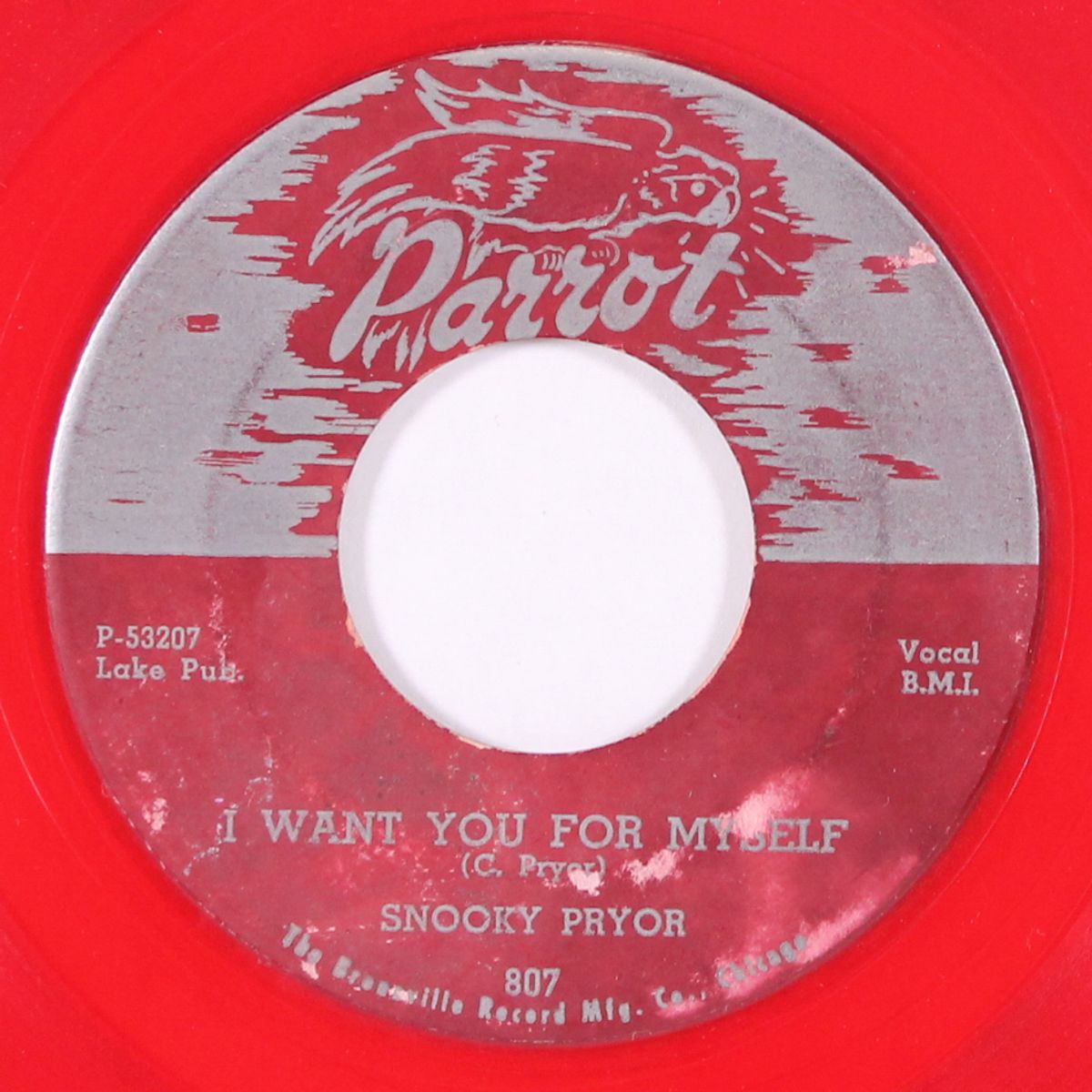 crosstown blues / i want you for myself by SNOOKY PRYOR