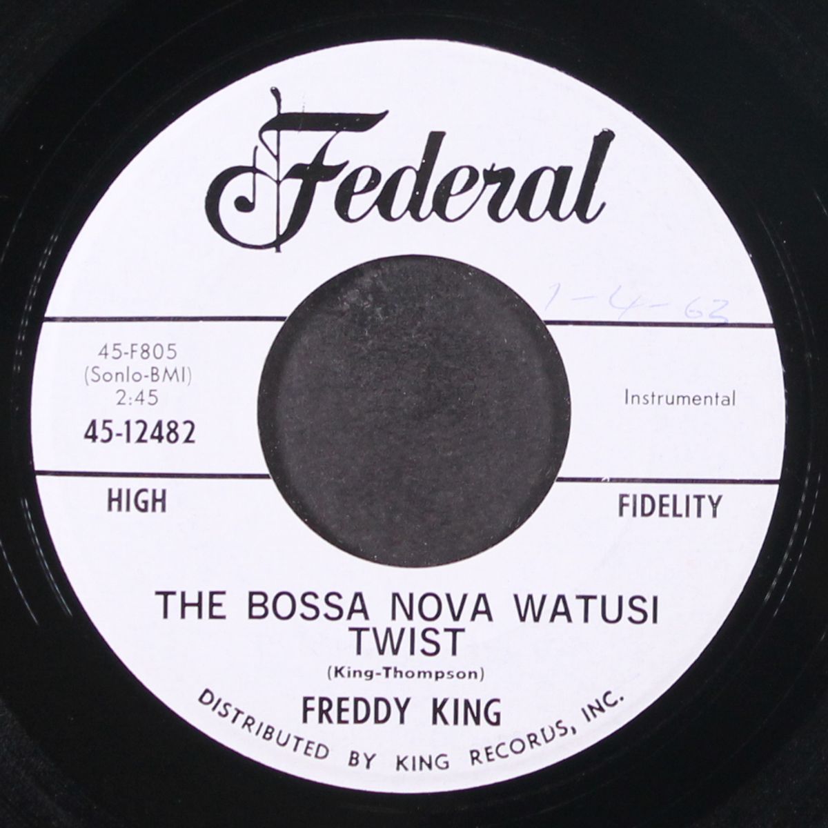 look, ma i'm cryin' / bossa nova watusi twist by FREDDY KING