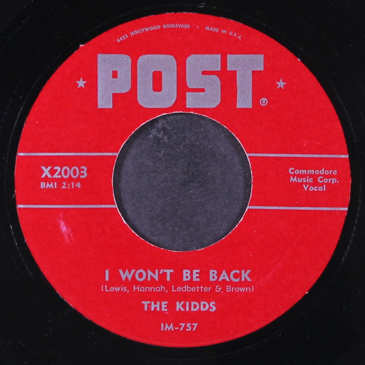 i won't be back / you broke my heart by KIDDS