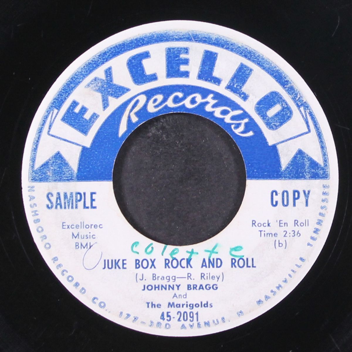 it's you darling, it's you / juke box rock and roll by JOHNNY BRAGG & MARIGOLDS