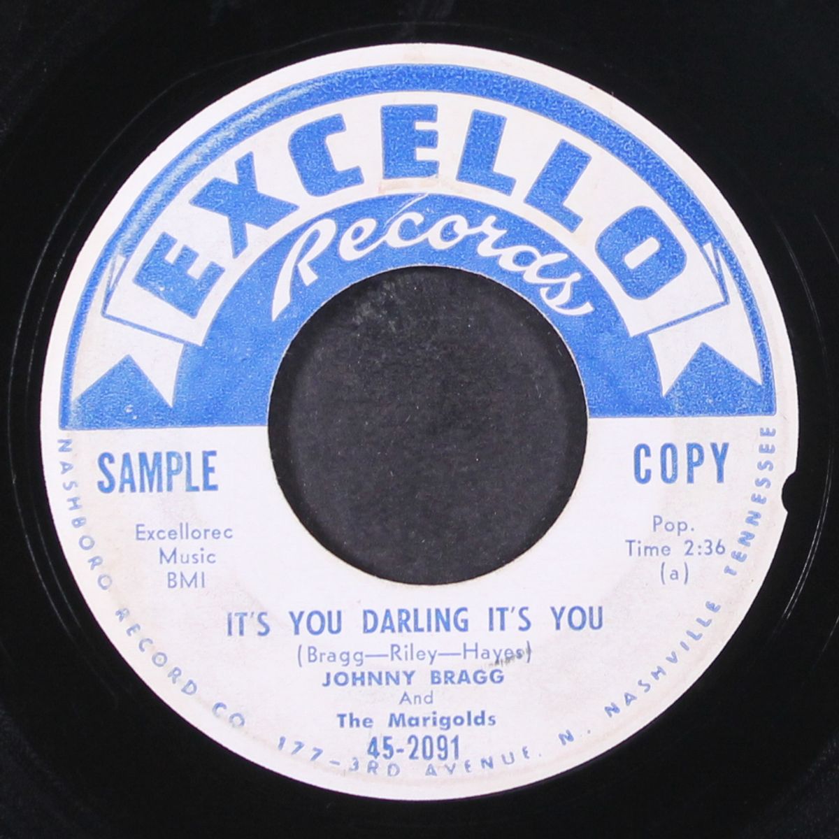 it's you darling, it's you / juke box rock and roll by JOHNNY BRAGG & MARIGOLDS