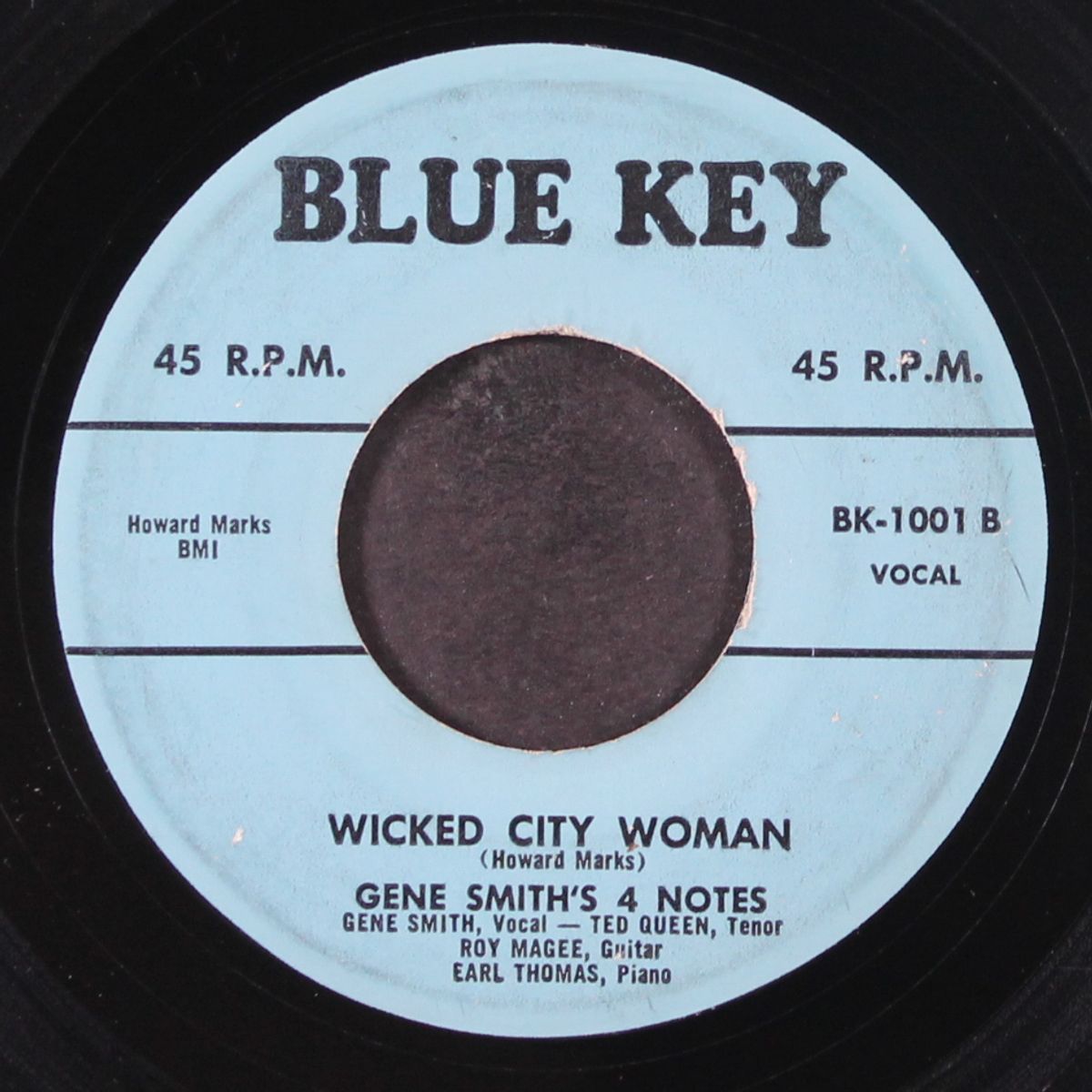 i didn't mean to be so mean / wicked city woman by GENE SMITH'S 4 NOTES