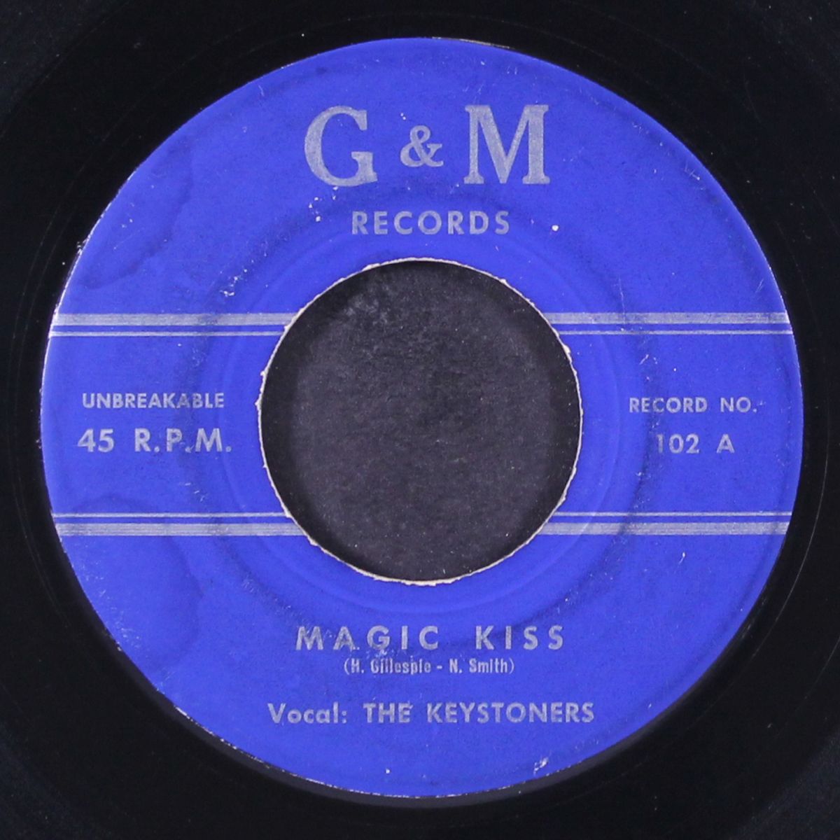 magic kiss / i'd write about the blues by KEYSTONERS