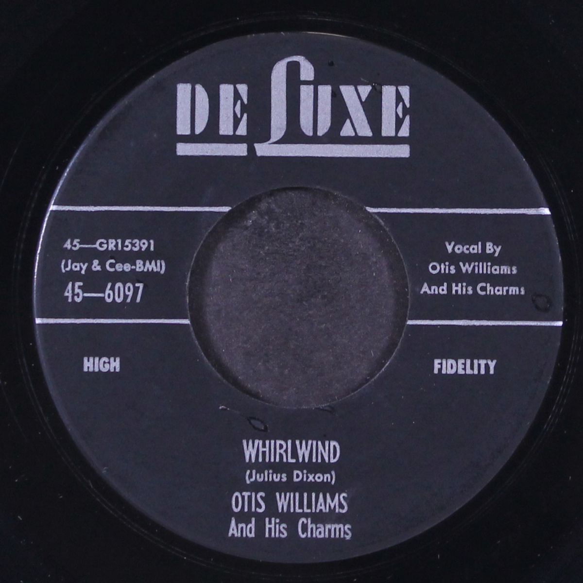 i'd like to thank you mr. d.j. / whirlwind by OTIS WILLIAMS & CHARMS