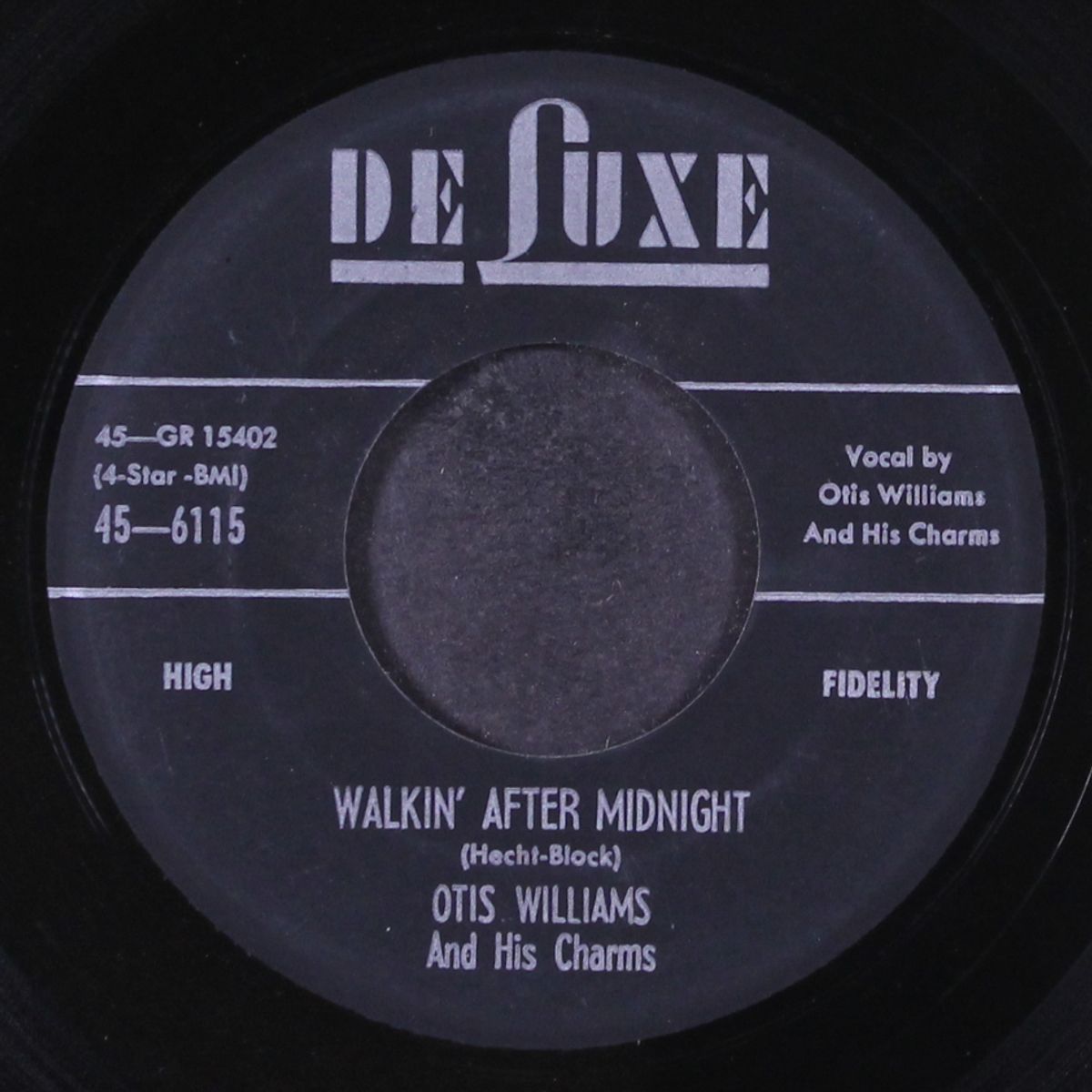 i'm waiting just for you / walkin' after midnight by OTIS WILLIAMS & CHARMS
