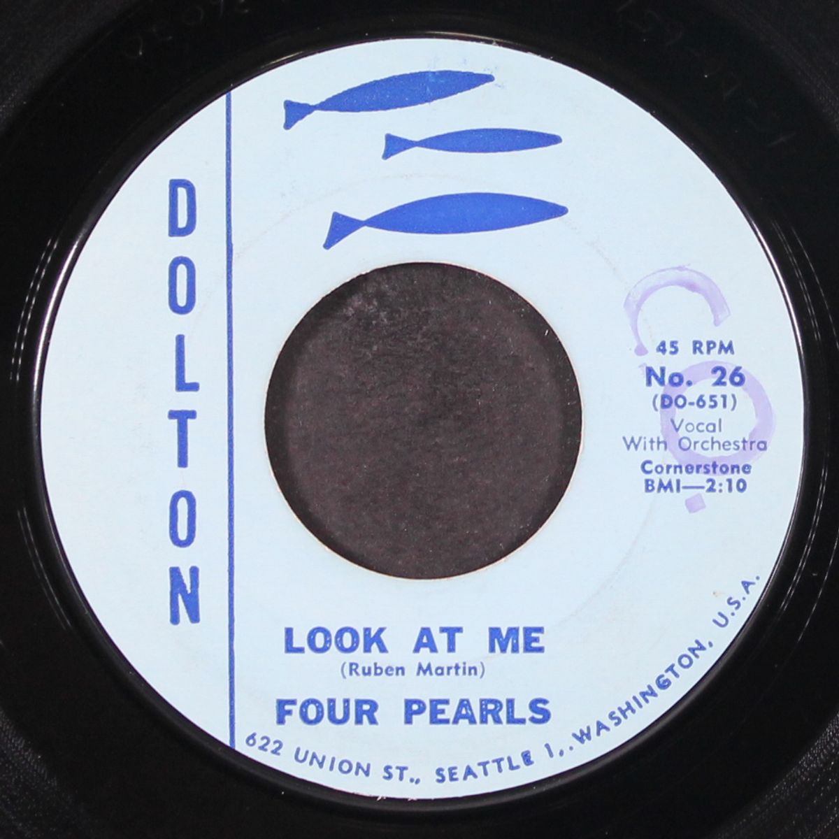 look at me / it's almost tomorrow by FOUR PEARLS