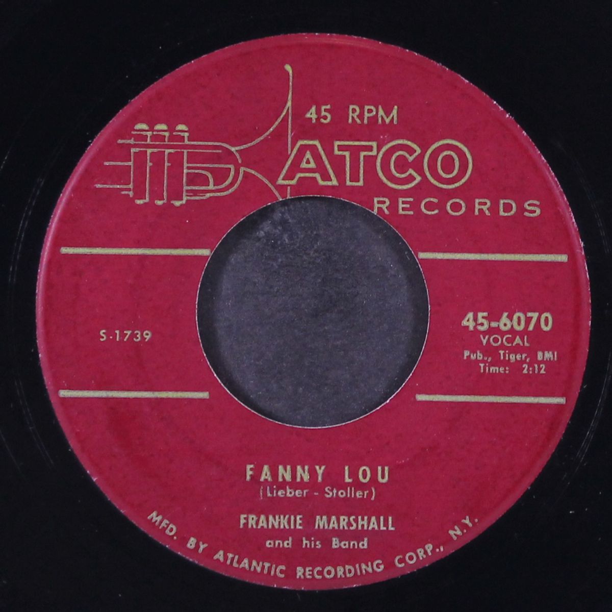 fanny lou / why oh why by FRANKIE MARSHALL
