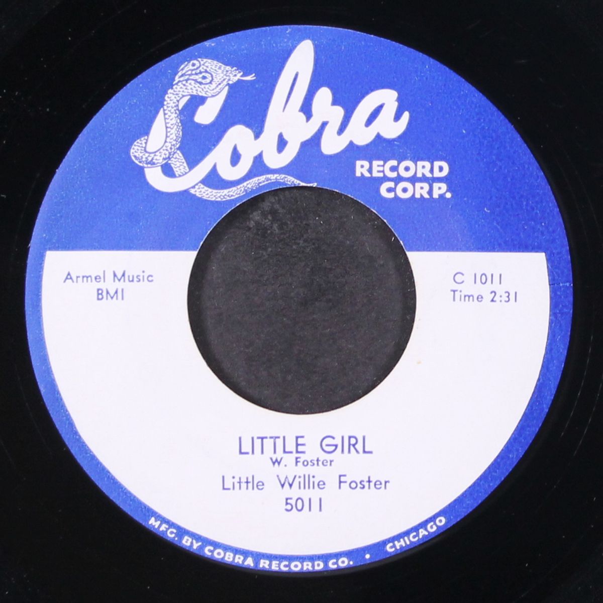 crying the blues / little girl by LITTLE WILLIE FOSTER