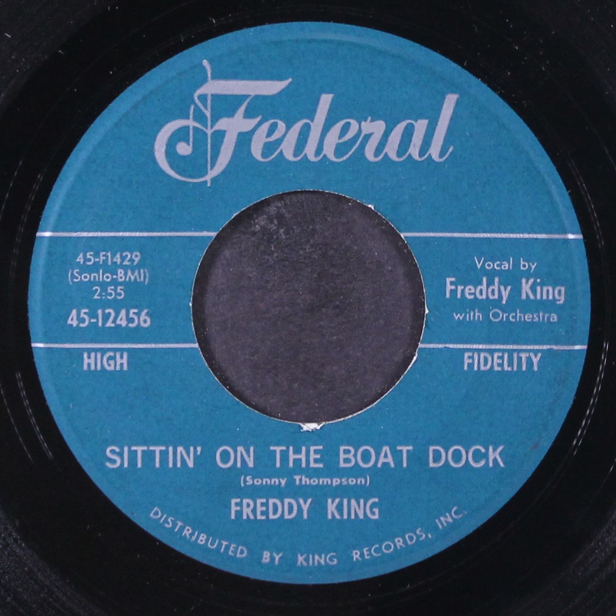sittin' on the boat dock / side tracked by FREDDY KING
