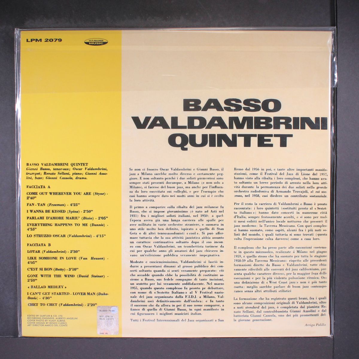 basso valdambrini quintet by BASSO VALDAMBRINI