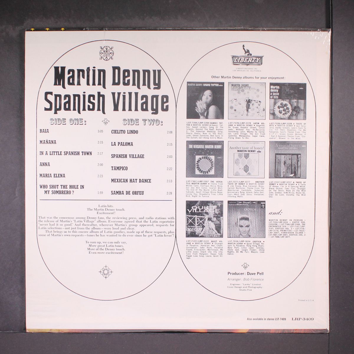 spanish village by MARTIN DENNY