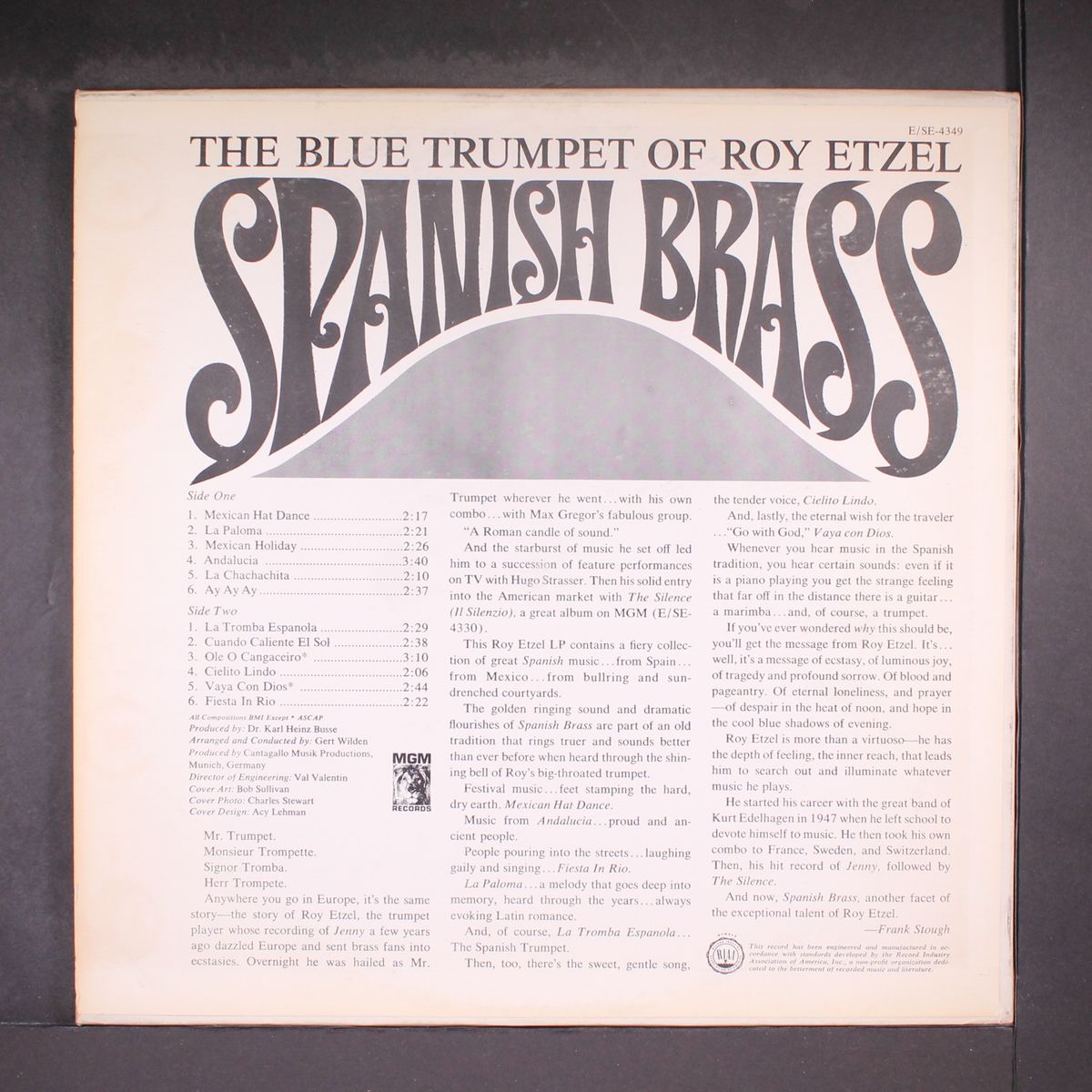 spanish brass by ROY ETZEL