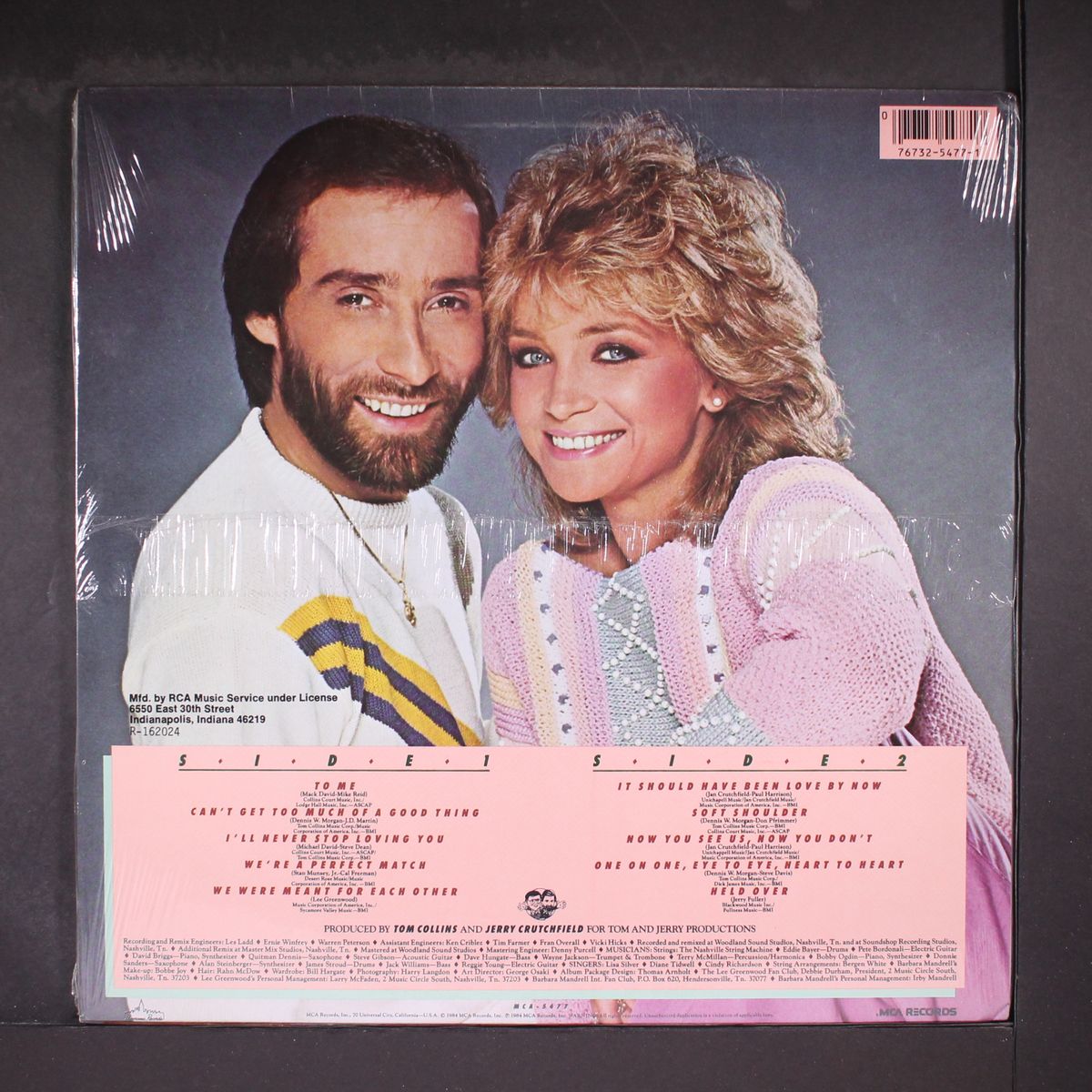 meant for eachother by BARBARA MANDRELL & LEE GREENWOOD