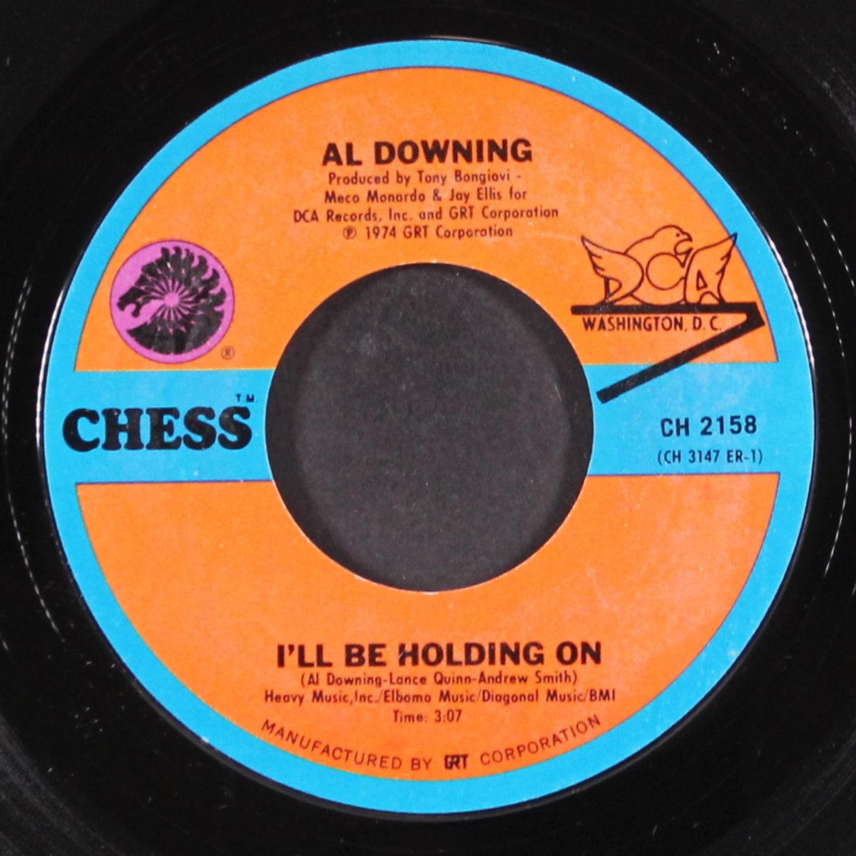 i'll be holding on / disco mix by AL DOWNING