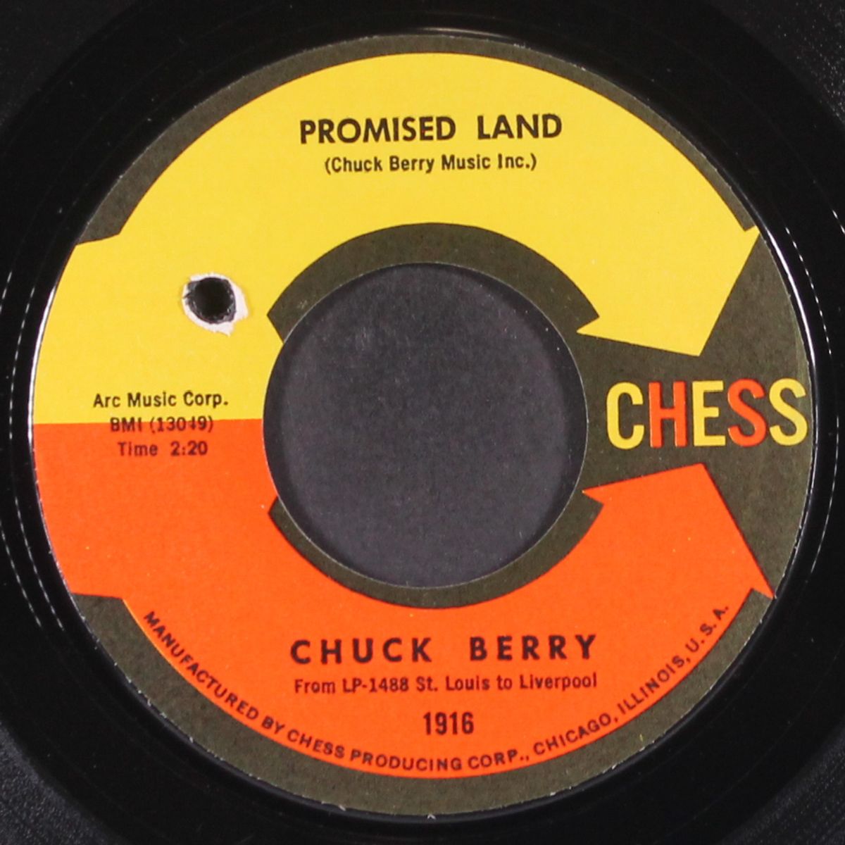 promised land / things i used to do by CHUCK BERRY