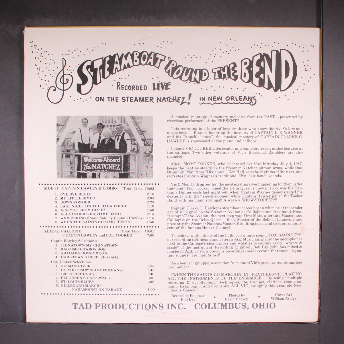 steamboat 'round the bend - live on the natchez by VARIOUS