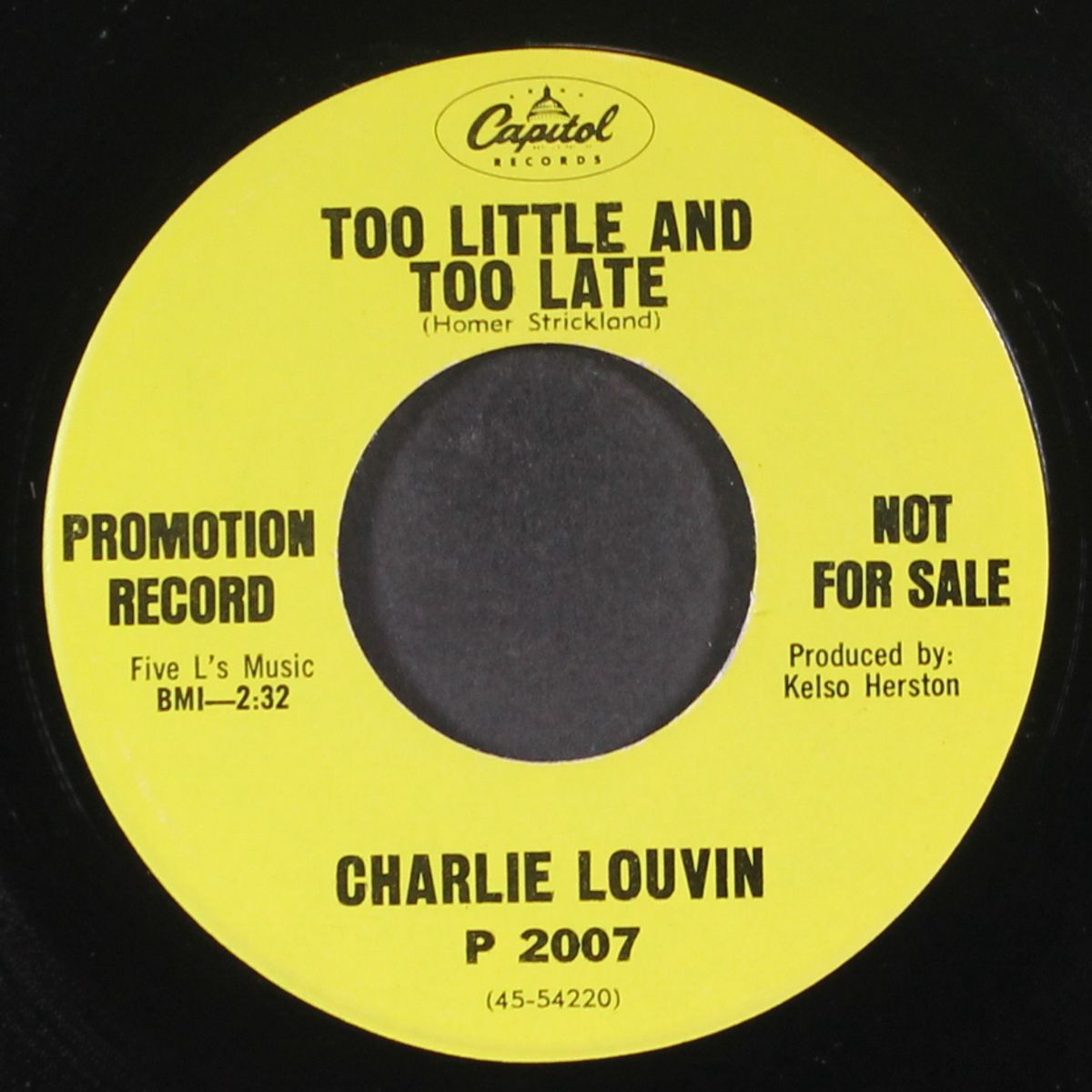 the only way out by CHARLIE LOUVIN