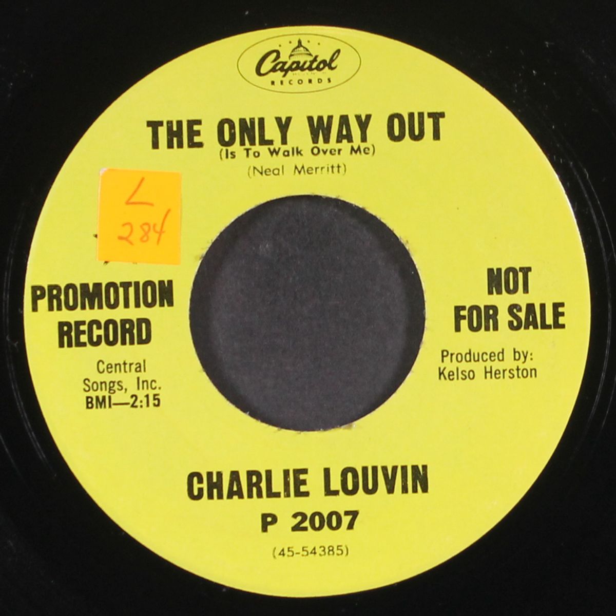 the only way out by CHARLIE LOUVIN