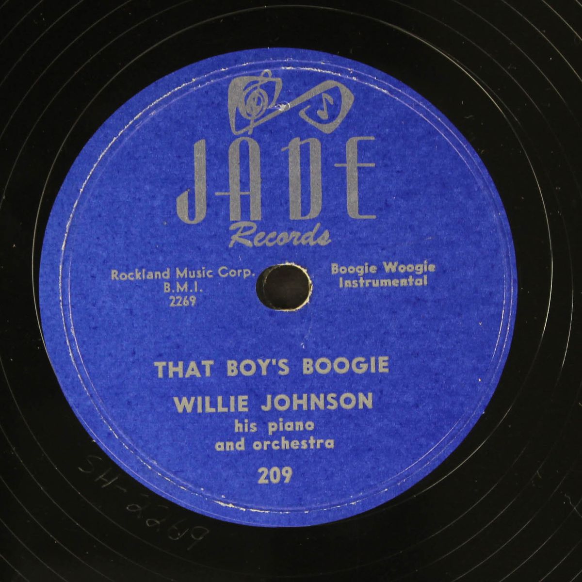 that boy's boogie / shout it out by WILLIE JOHNSON
