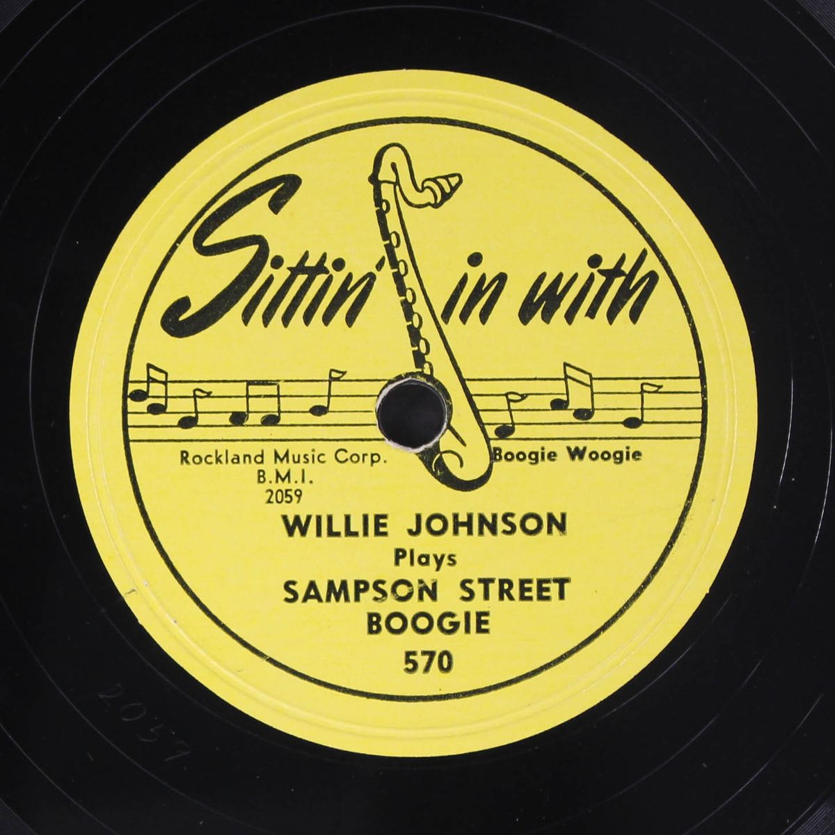 sampson street boogie / got the boogie woogie blues by WILLIE JOHNSON