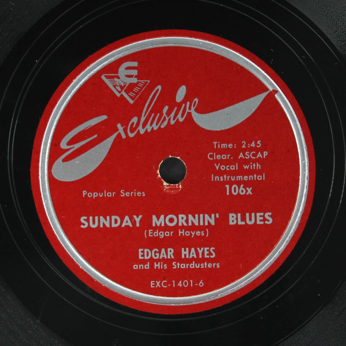 edgar's boogie / sunday mornin' blues by EDGAR HAYES
