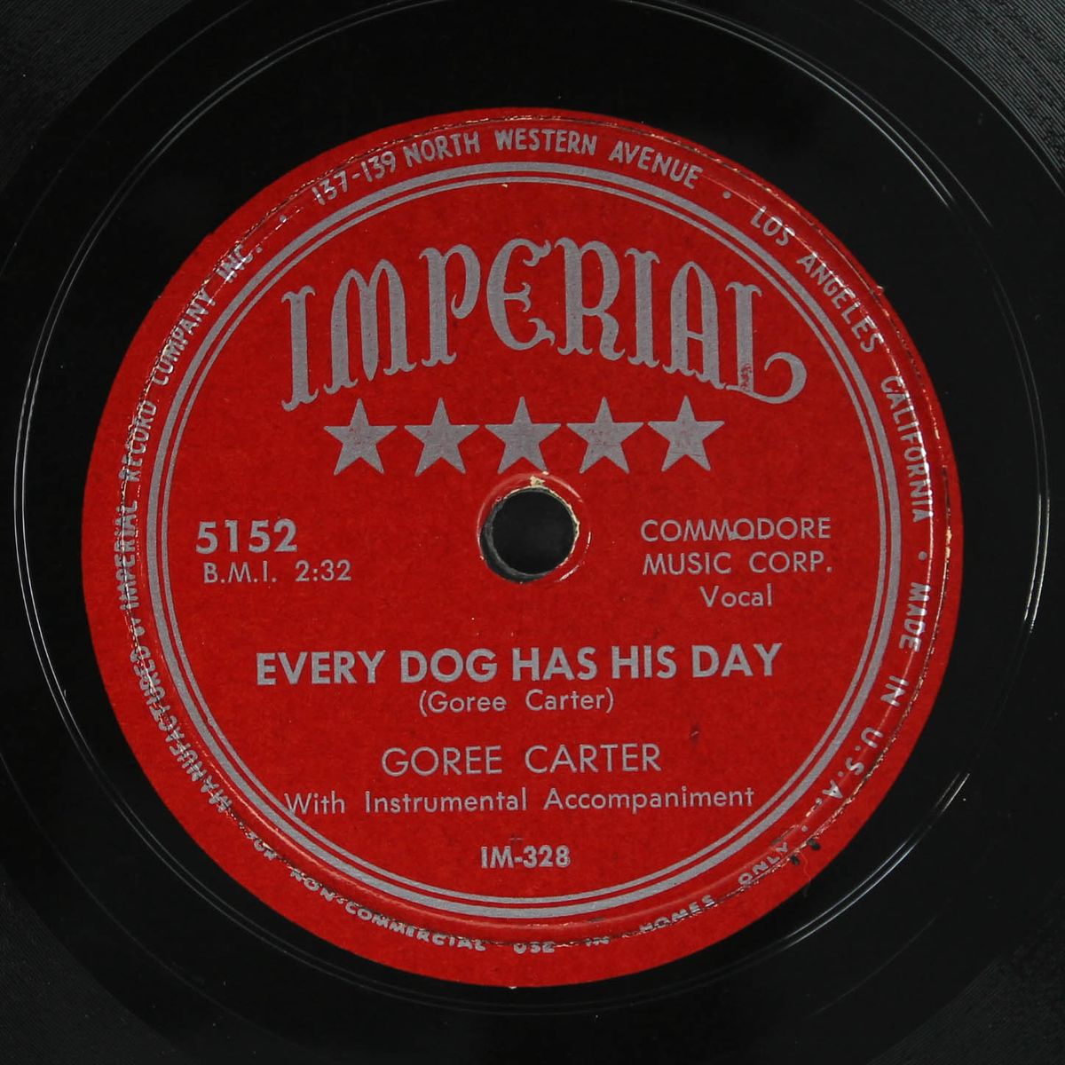 every dog has his day / you've got everything by GOREE CARTER
