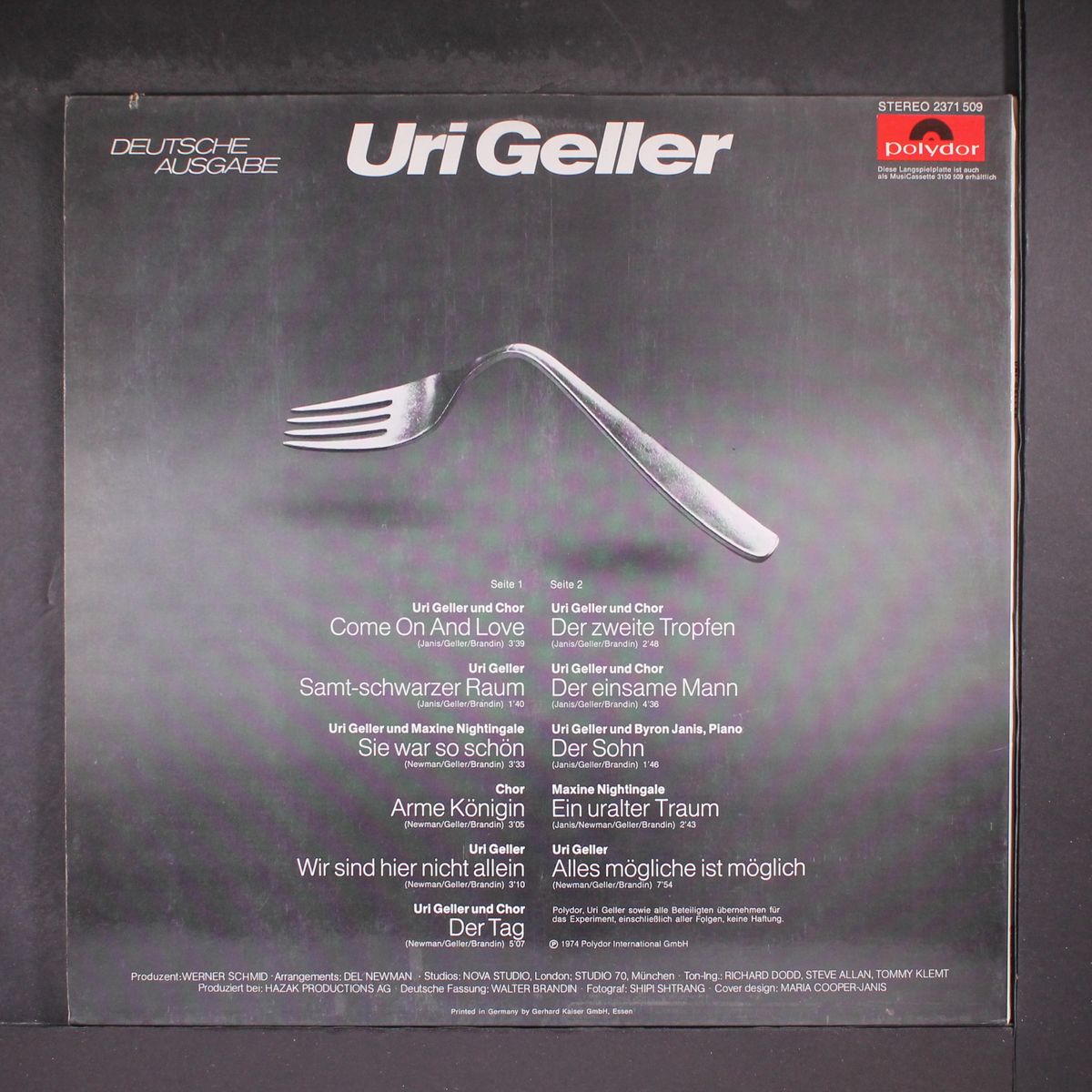 deutsche ausgabe by URI GELLER