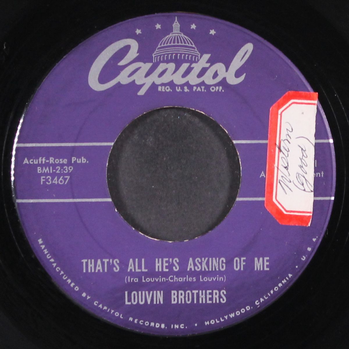 where will you build by LOUVIN BROTHERS