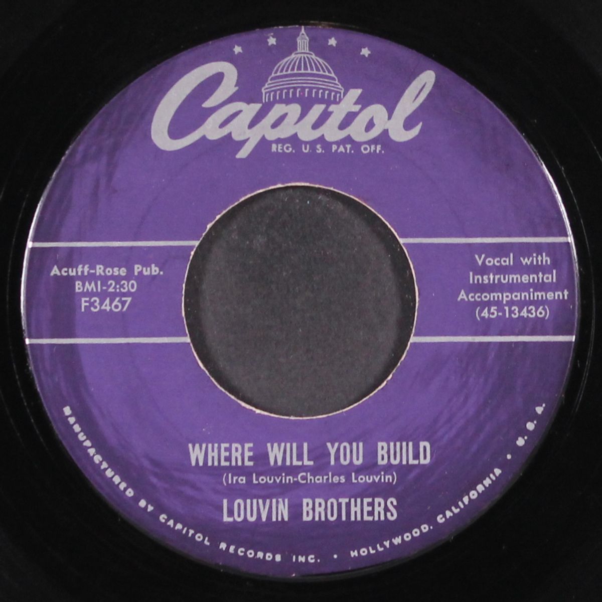 where will you build by LOUVIN BROTHERS