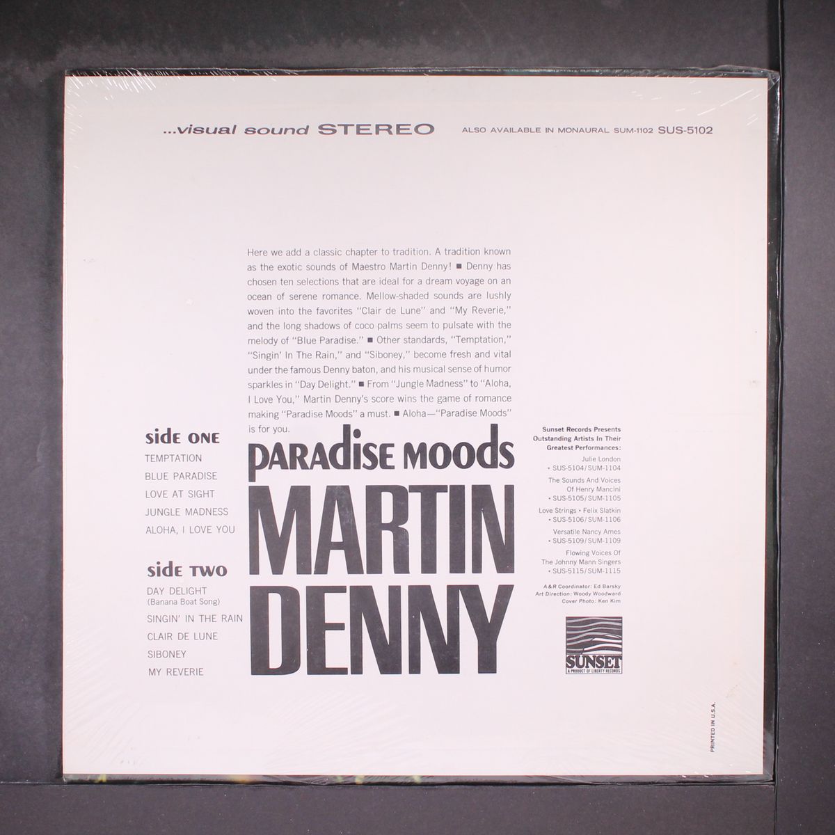 paradise moods by MARTIN DENNY