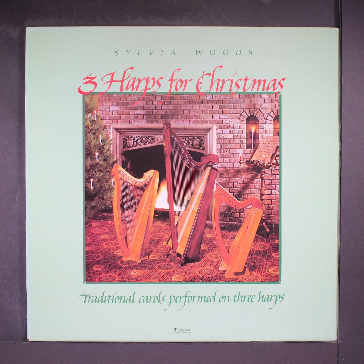 3 harps for christmas by SYLVIA WOODS